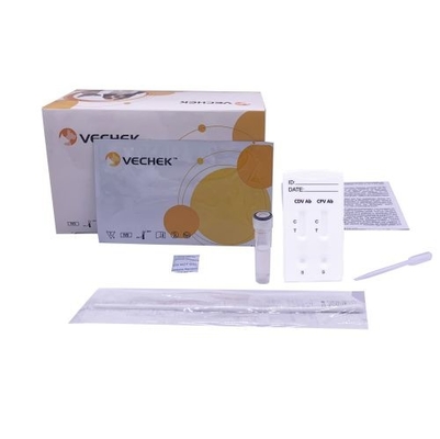 کاست تست سریع آنتی بادی ترکیبی CDV CPV Ab برای تشخیص نیمه کمی