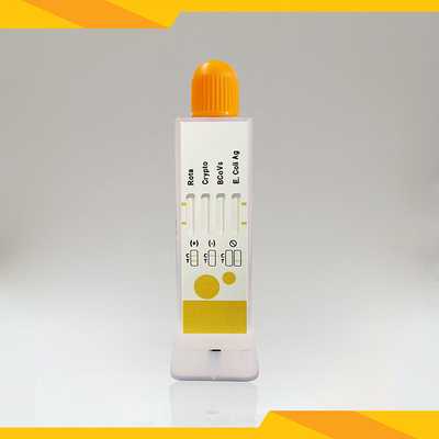 آزمایش سریع کامبو آنتی ژن روتا ویروس + کریپتو اسپوریدیا + کرونا ویروس + E. Coli